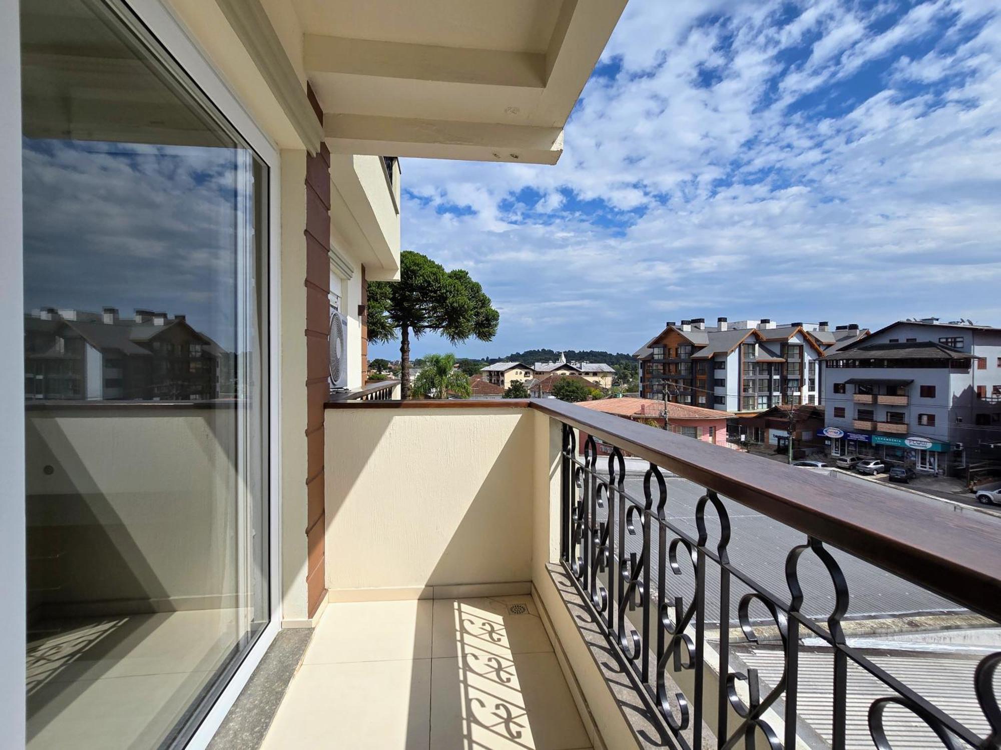 Apartamento Residencial Dona Virgínia Centro Canela Exterior foto
