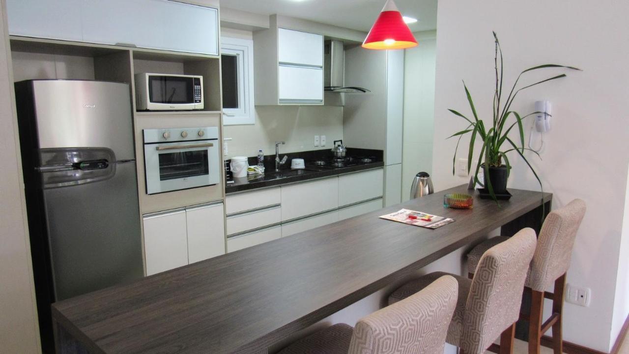 Apartamento Residencial Dona Virgínia Centro Canela Exterior foto